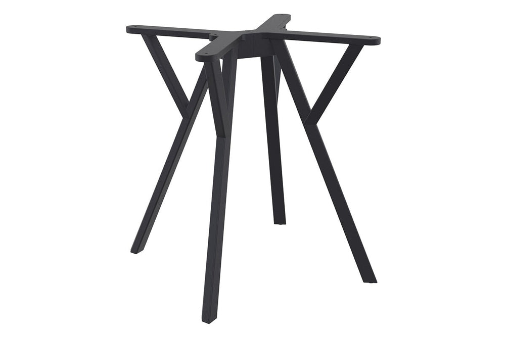 Hospitality Plus Maximo Small Legs Table Top [700L x 700W]-white base white 