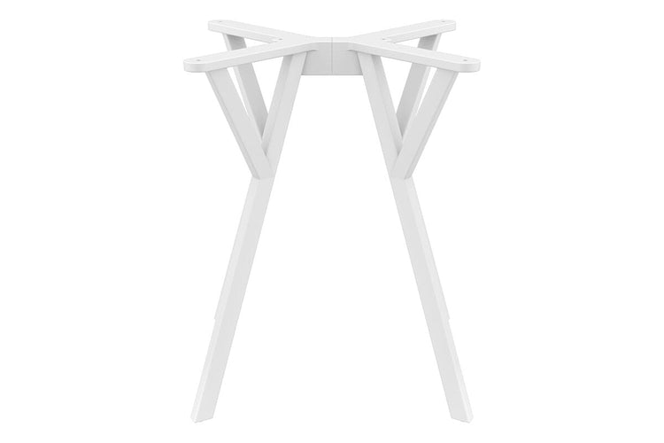 Hospitality Plus Maximo Small Legs Table Top [700L x 700W] Hospitality Plus white base none 