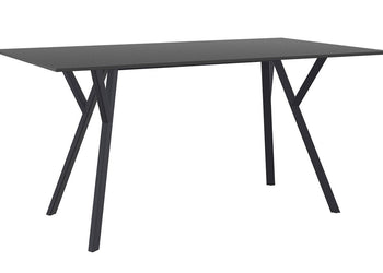 Hospitality Plus Maximo XL Legs Table Top [1800L x 900W] Hospitality Plus black base black 