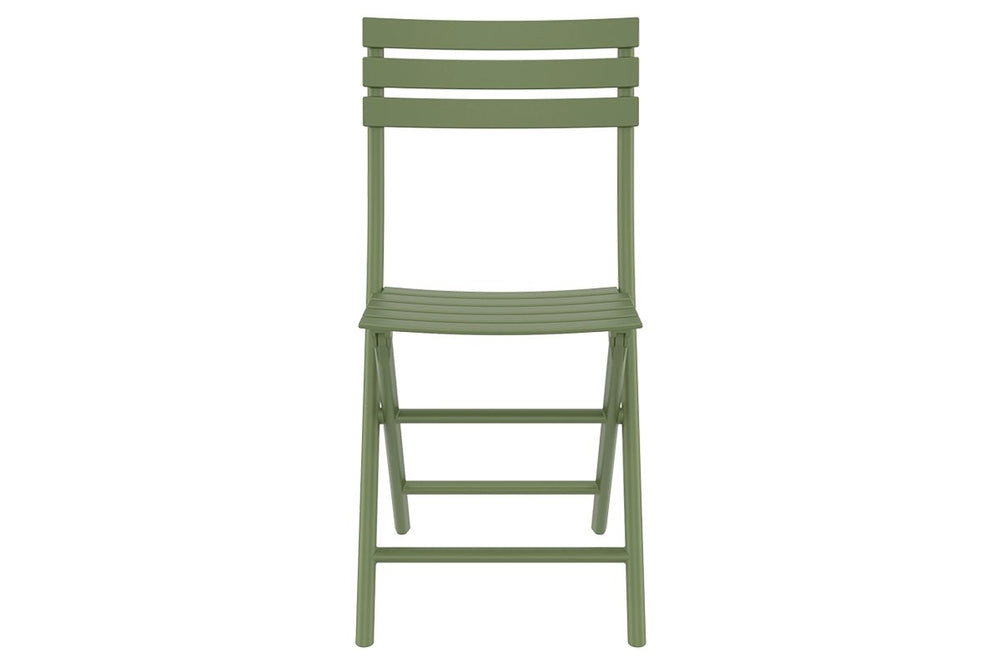 Hospitality Plus Serene Folding Chair-olive green  
