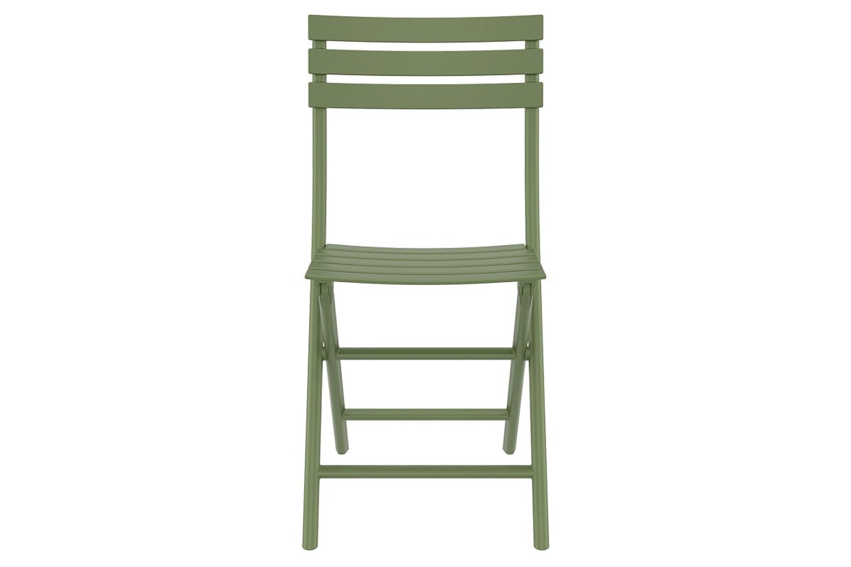 Hospitality Plus Serene Folding Chair-olive green  