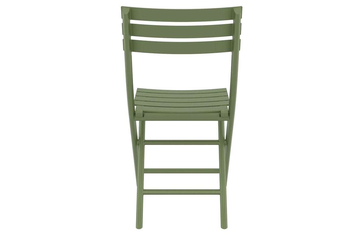Hospitality Plus Serene Folding Chair-olive green  