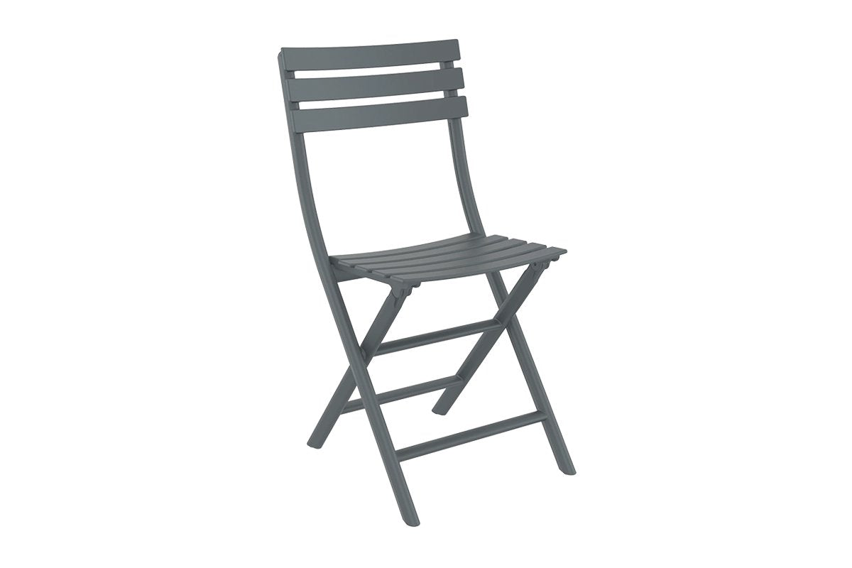 Hospitality Plus Serene Folding Chair-anthracite  