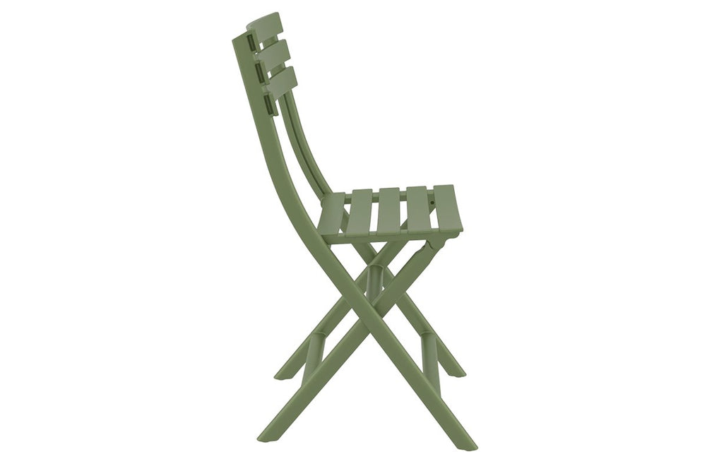 Hospitality Plus Serene Folding Chair-olive green  
