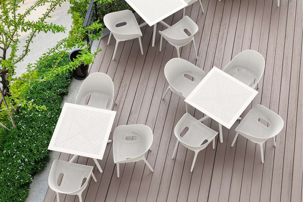 Hospitality Plus Sky Stacking Chair-anthracite  