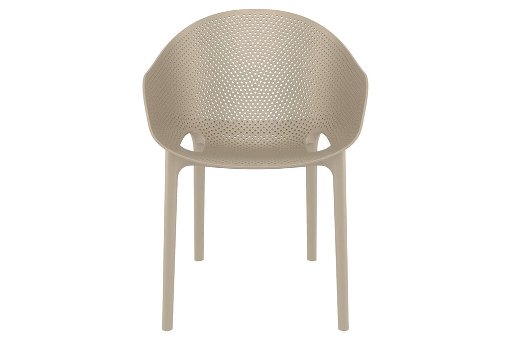 Hospitality Plus Sky Stacking Chair-anthracite  