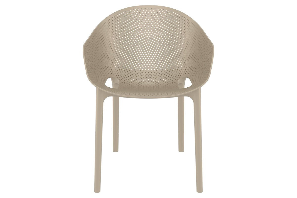 Hospitality Plus Sky Stacking Chair-anthracite  