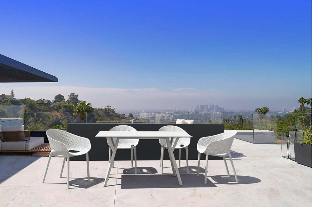 Hospitality Plus Sky Stacking Chair-anthracite  