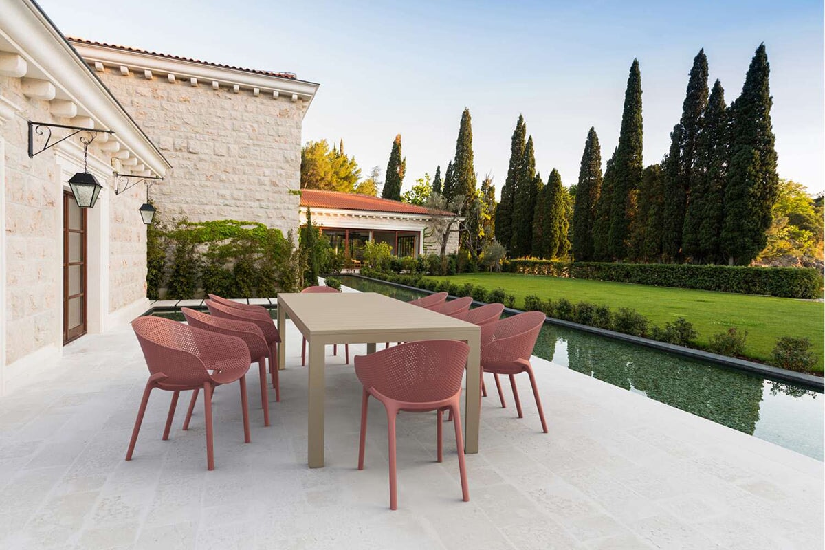 Hospitality Plus Sky Stacking Chair-anthracite  