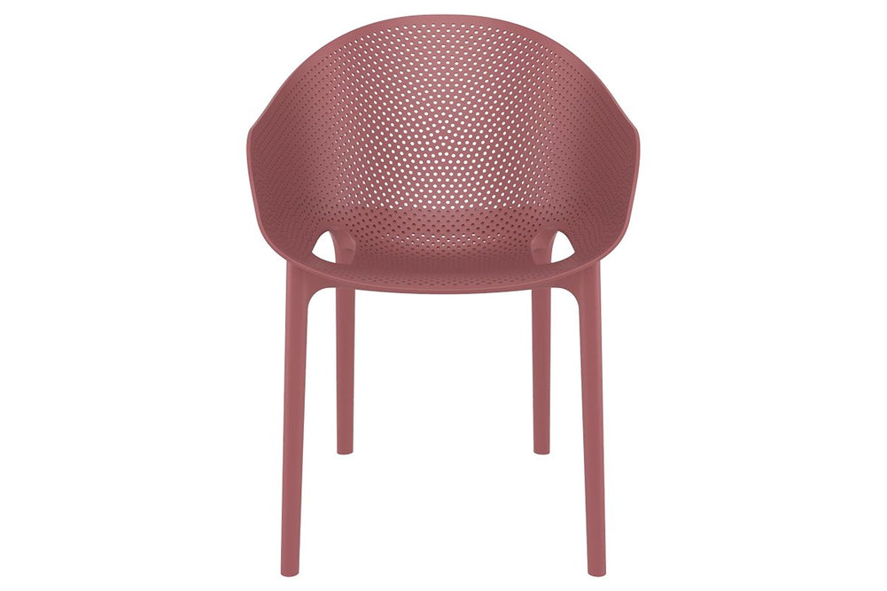 Hospitality Plus Sky Stacking Chair-anthracite  