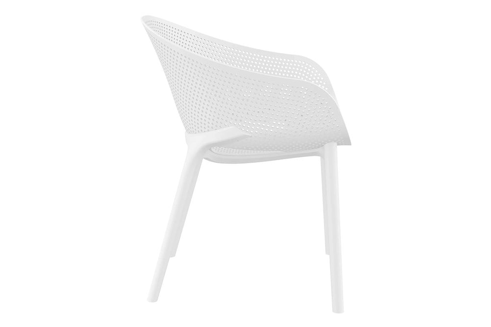 Hospitality Plus Sky Stacking Chair-anthracite  