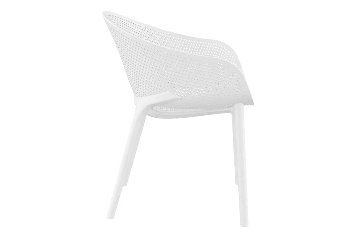 Hospitality Plus Sky Stacking Chair-anthracite  