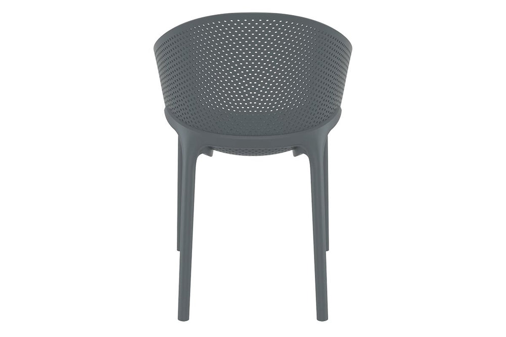 Hospitality Plus Sky Stacking Chair-anthracite  