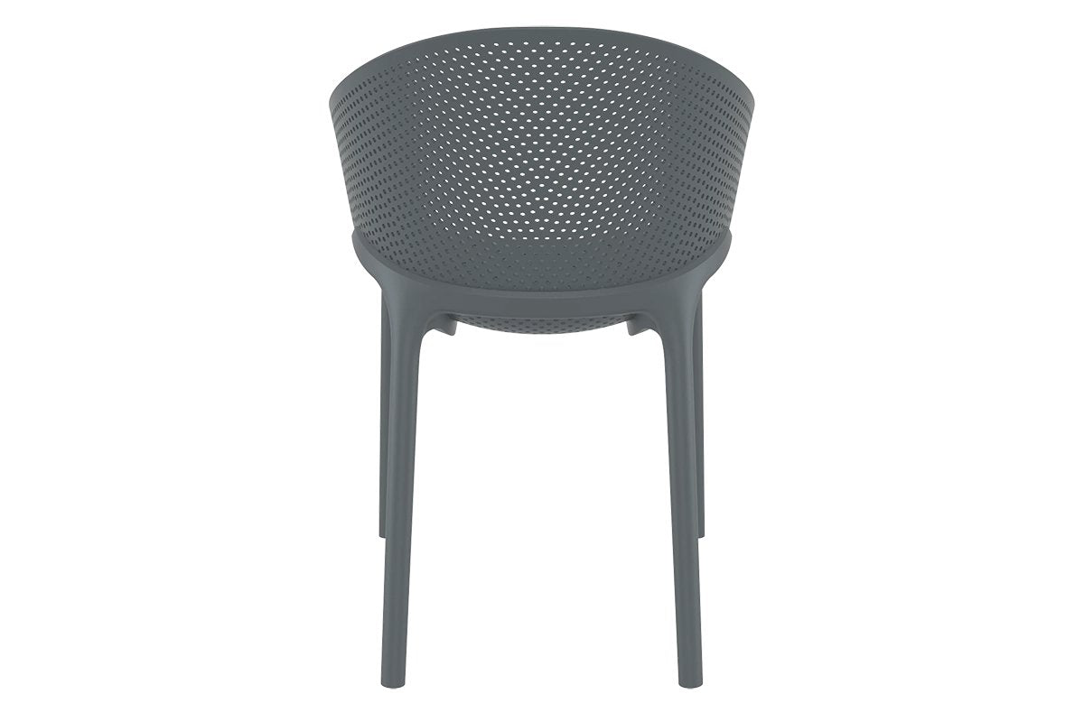 Hospitality Plus Sky Stacking Chair-anthracite  