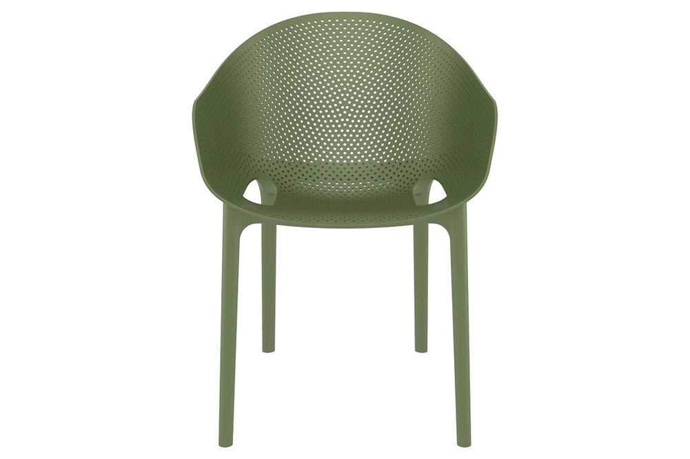 Hospitality Plus Sky Stacking Chair-anthracite  