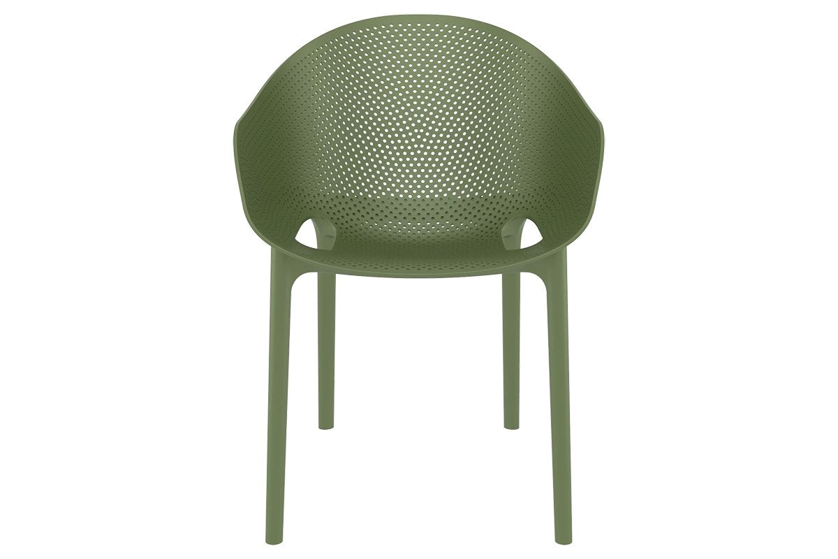 Hospitality Plus Sky Stacking Chair-anthracite  