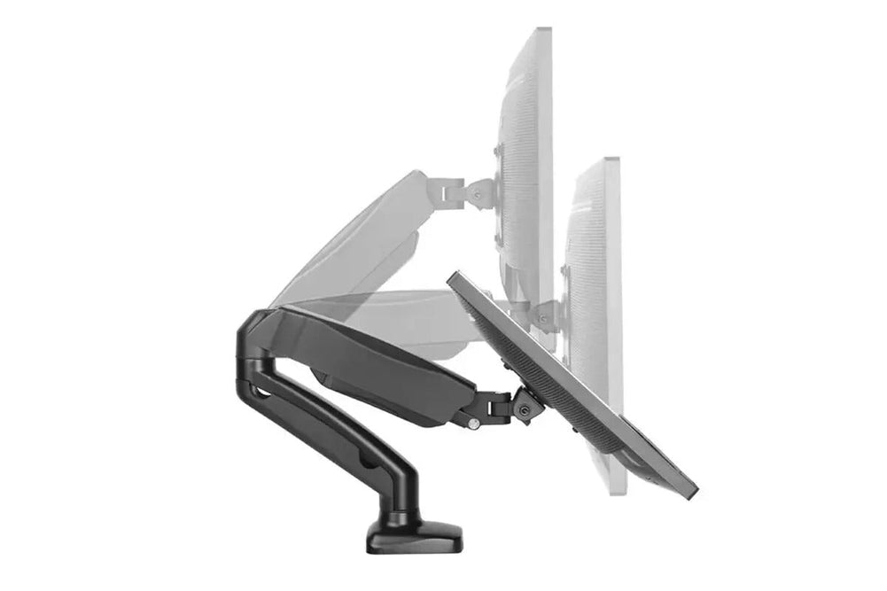 Interactive Single Monitor Arm Black - Pear Shaped-black  
