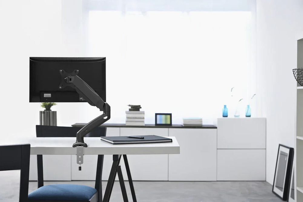 Interactive Single Monitor Arm Black - Pear Shaped-black  