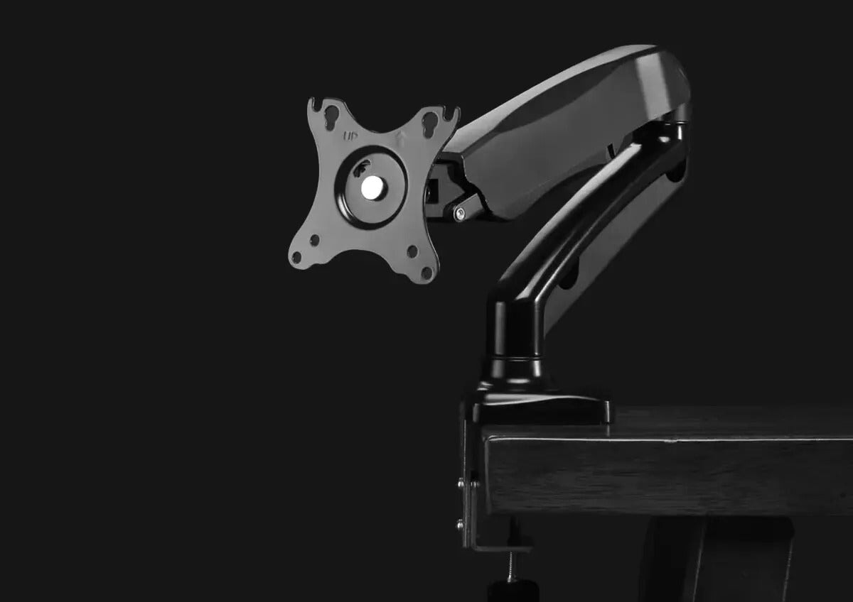 Interactive Single Monitor Arm Black - Pear Shaped-black  