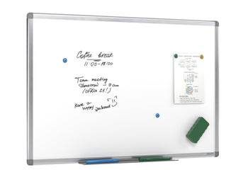 JasonL Commercial Magnetic Whiteboard - Silver Frame Jasonl 900 x 600 