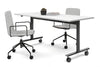 Jasonl Flip Top/Folding Mobile Meeting Room Table - Solana [1200L x 700W] - Thumbnail 15 