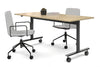 Jasonl Flip Top/Folding Mobile Meeting Room Table - Solana [1200L x 700W] - Thumbnail 17 
