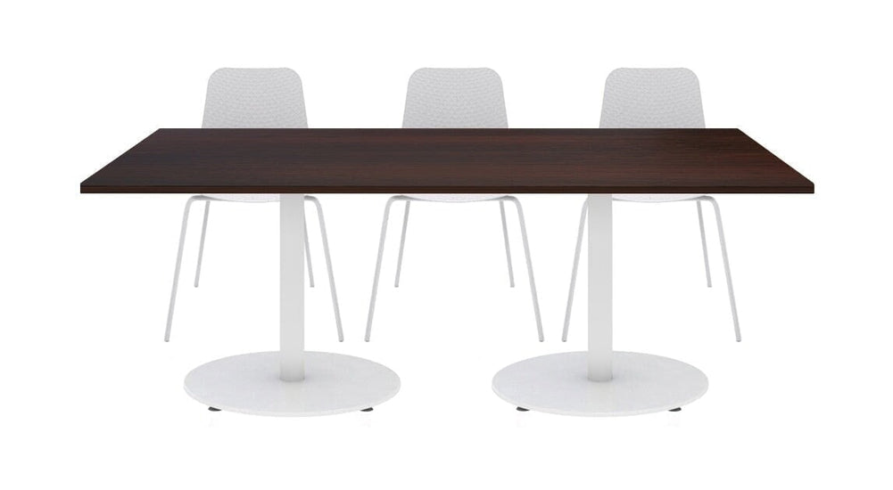 JasonL Melamine Table Top - Rectangle [1400L x 700W]-dark oak  