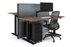 Just Right Height Adjustable 2 Person Bench Workstation [1400L x 700W] - Thumbnail 7 
