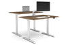 Just Right Height Adjustable 2 Person Bench Workstation [1400L x 800W with Cable Scallop] - Thumbnail 5 