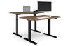 Just Right Height Adjustable 2 Person Bench Workstation [1400L x 800W with Cable Scallop] - Thumbnail 10 