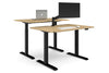 Just Right Height Adjustable 2 Person Bench Workstation [1400L x 800W with Cable Scallop] - Thumbnail 9 