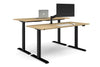 Just Right Height Adjustable 2 Person Bench Workstation [1600L x 700W] - Thumbnail 9 