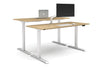 Just Right Height Adjustable 2 Person Bench Workstation [1800L x 700W] - Thumbnail 4 