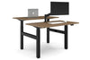 Just Right Height Adjustable 2 Person H-Bench Workstation - Black Frame [1400L x 700W] - Thumbnail 8 