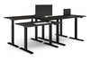 Just Right Height Adjustable 4 Person Bench Workstation [1200L x 700W] - Thumbnail 11 