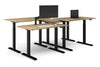 Just Right Height Adjustable 4 Person Bench Workstation [1400L x 700W] - Thumbnail 9 