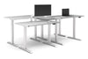 Just Right Height Adjustable 4 Person Bench Workstation [1400L x 700W] - Thumbnail 3 