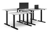 Just Right Height Adjustable 4 Person Bench Workstation [1400L x 700W] - Thumbnail 8 