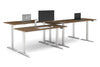 Just Right Height Adjustable 4 Person Bench Workstation [1600L x 700W] - Thumbnail 5 