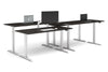 Just Right Height Adjustable 4 Person Bench Workstation [1600L x 700W] - Thumbnail 6 