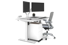  - Just Right Height Adjustable Desk [1400L x 800W with Cable Scallop] - 1