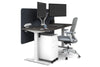 Just Right Height Adjustable Desk [1600L x 700W] - Thumbnail 15 