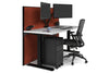 Just Right Height Adjustable Desk [1600L x 700W] - Thumbnail 57 