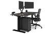 Just Right Height Adjustable Desk [1600L x 800W with Cable Scallop] - Thumbnail 8 