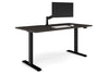 Just Right Height Adjustable Desk [1600L x 800W with Cable Scallop] - Thumbnail 11 