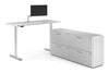 Just Right Height Adjustable Desk Executive Setting [1600L x 700W] - Thumbnail 48 