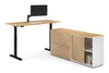Just Right Height Adjustable Desk Executive Setting [1600L x 700W] - Thumbnail 35 