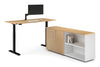 Just Right Height Adjustable Desk Executive Setting [1600L x 700W] - Thumbnail 17 