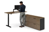 Just Right Height Adjustable Desk Executive Setting [1600L x 700W] - Thumbnail 47 