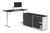 Just Right Height Adjustable Desk Executive Setting [1600L x 700W] - Thumbnail 33 
